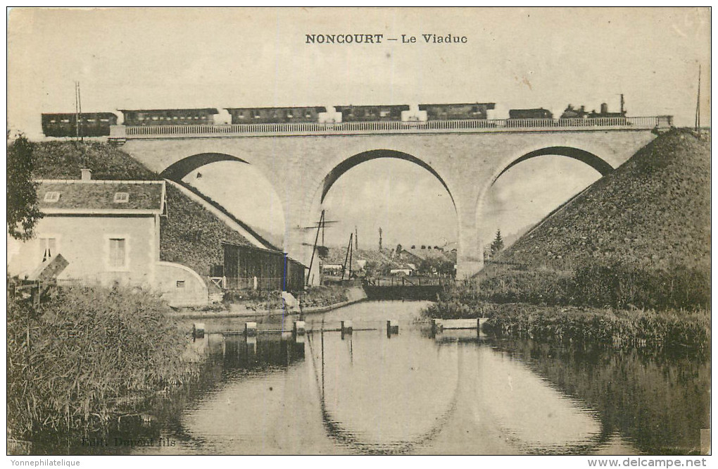 88 - Noncourt - Viaduc - Train - Chemin De Fer - Ouvrages D'Art