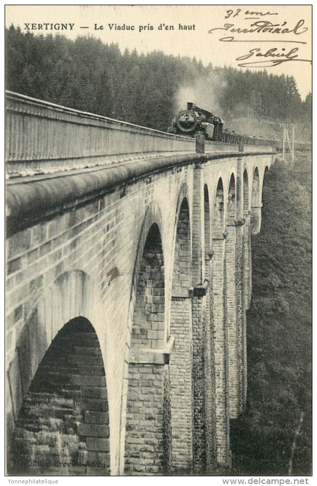 88 - Xertigny - Viaduc -  Chemin De Fer - Ligne Nancy à Belfort - Ouvrages D'Art