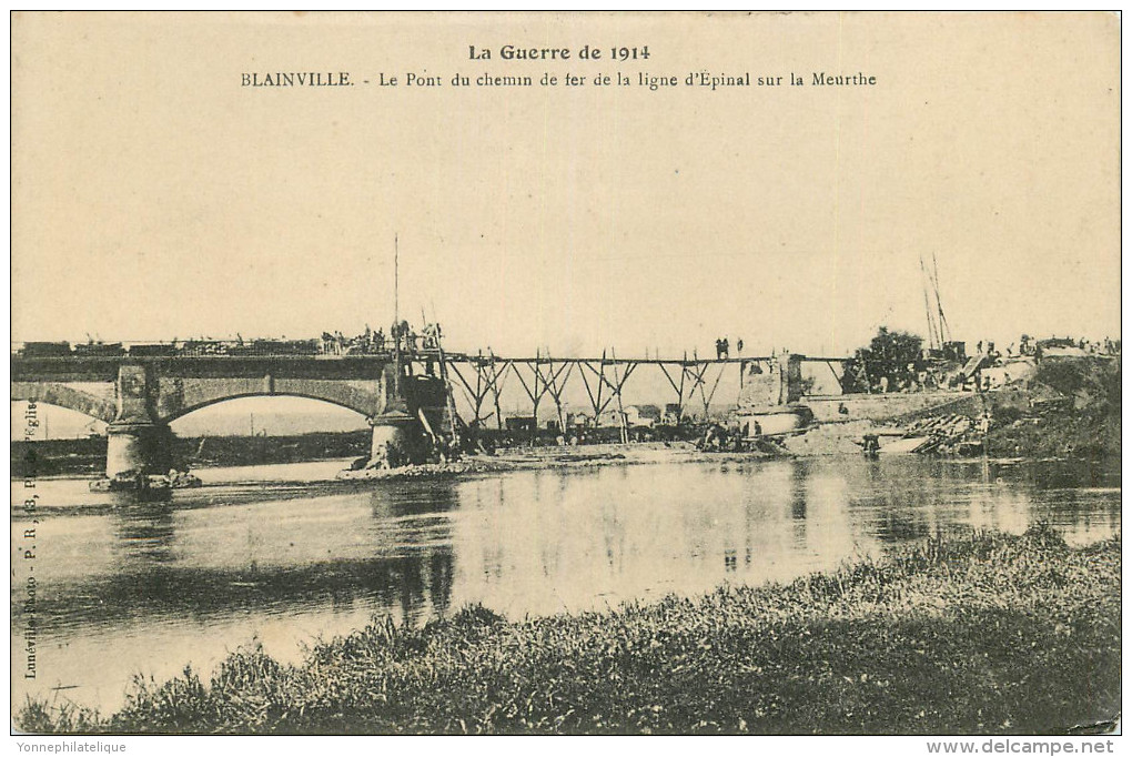 54 - Blainville - Pont -  Chemin De Fer - Ligne Nancy à Belfort - Ouvrages D'Art