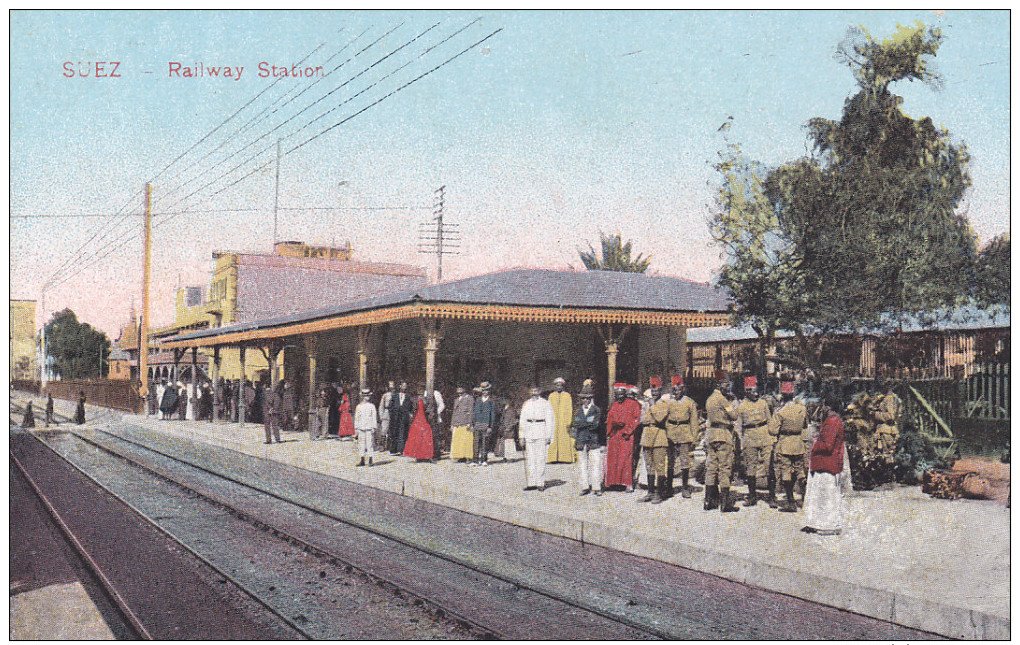 SUEZ - Railway Station , Egypt , 00-10s - Suez