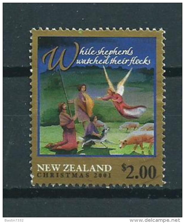 2001 New Zealand $2.00 Christmas,kerst,noël,weihnachten Used/gebruikt/oblitere - Gebruikt