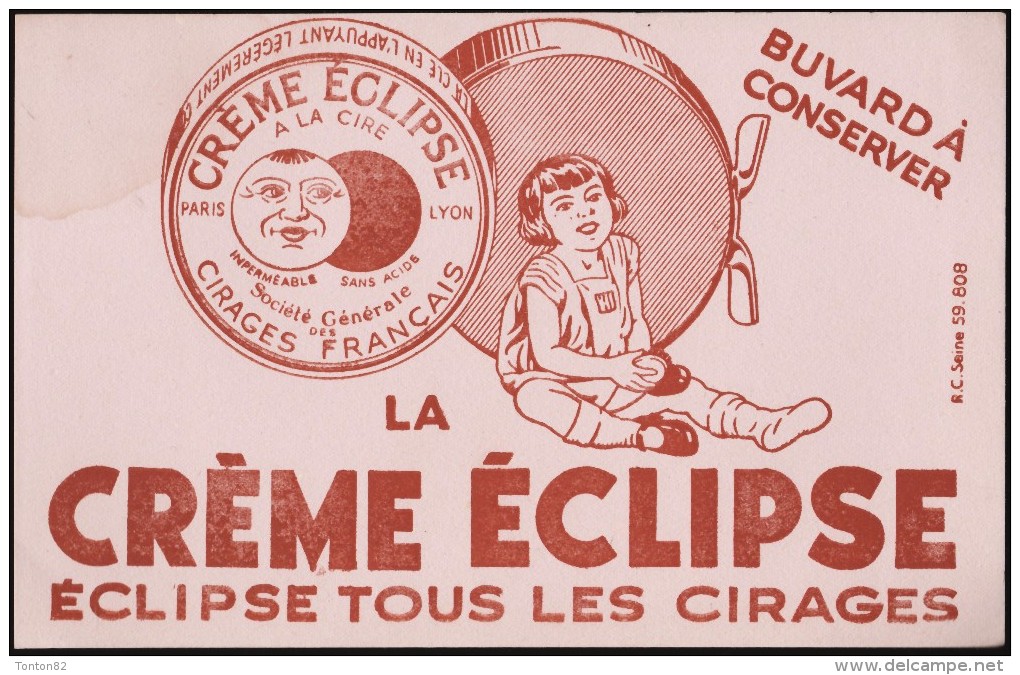 Buvard - La Crème Éclipse - Cirages Français - Produits Ménagers