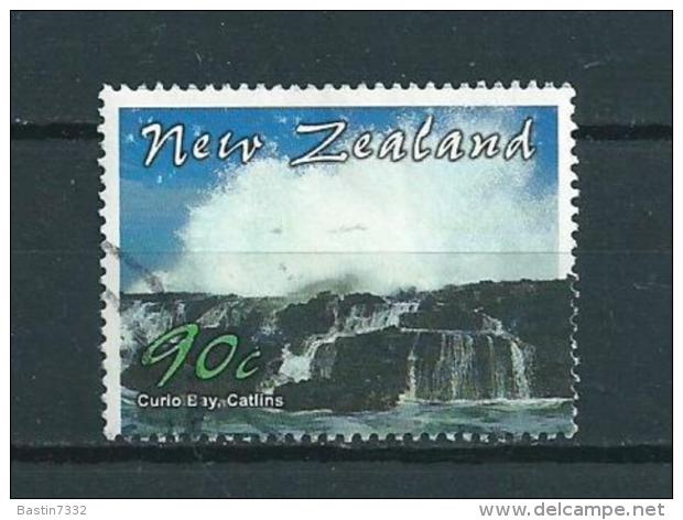 2002 New Zealand 90 Cent Curio Bay Used/gebruikt/oblitere - Gebruikt