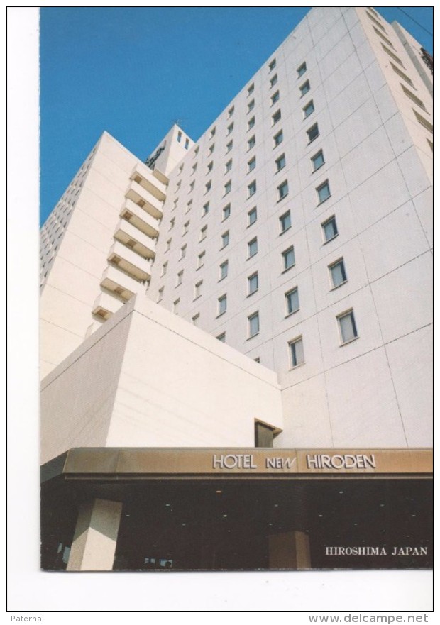 3034 Postal Hotel New Hiroden , Hiroshima Japan , Japon - Hiroshima