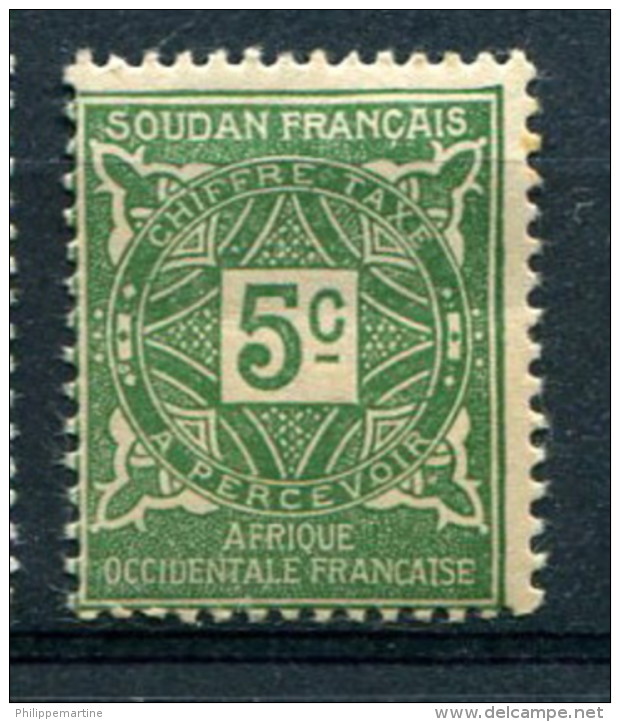 Soudan 1931 - Taxe YT 11** - Neufs