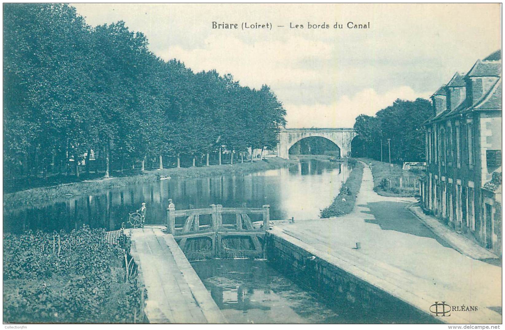 CPA FRANCE 45 "Briare, Les Bords Du Canal". - Briare