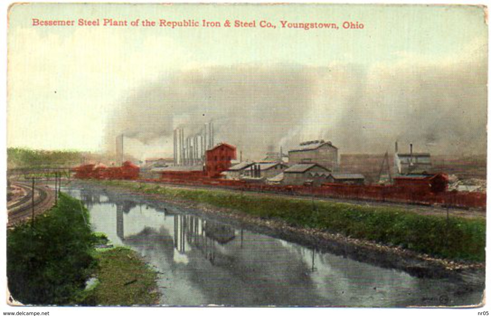 Bessemer Steel Plant Of The Republic Iron & Steel Company, YOUNGSTOWN - OHIO - ( Amerique ) - Autres & Non Classés