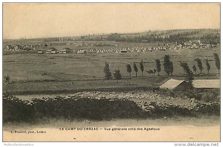 12 - 140616 - LA CAVALERIE - LE CAMP DU LARZAC - Vue Générale Côté Des Agastous - Militaria - La Cavalerie