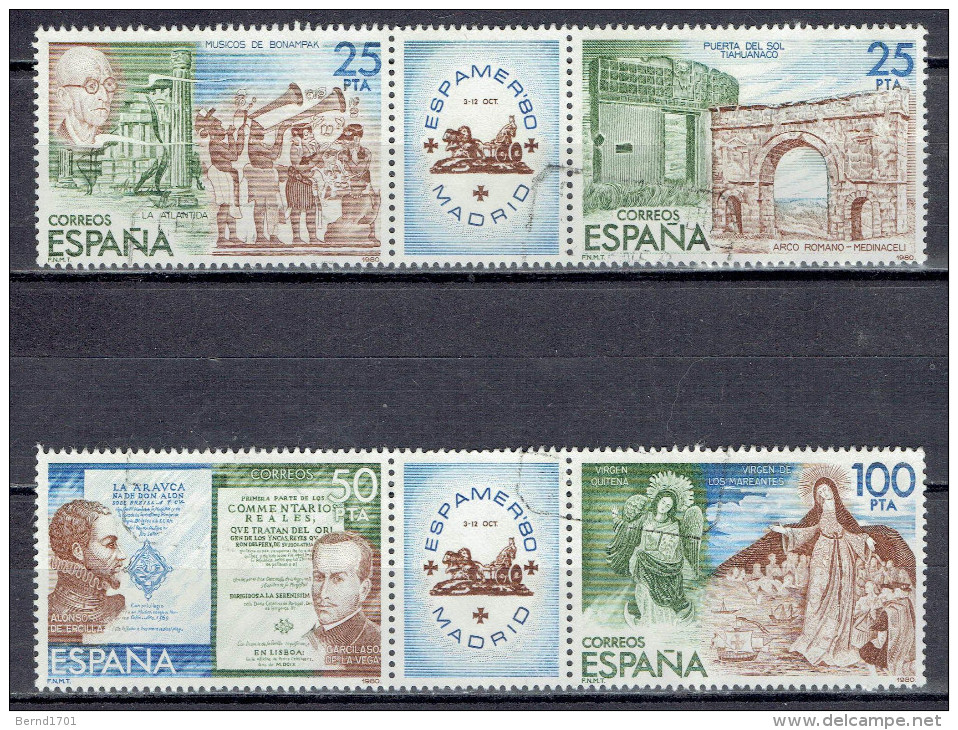 Spanien / Spain - Mi-Nr 2471/2474 Gestempelt / Used (n315) - Gebraucht