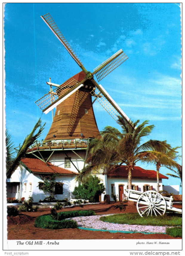 Amérique - Netherlands Antilles - The Old Mill - Aruba - Moulin - Altri & Non Classificati