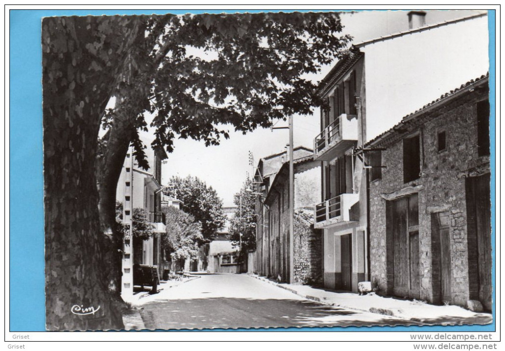 La ROQUEBRUSSANNE-entrée Du Village*route De Toulon-*-beau Plan -édition Combier -années 40-50 - La Roquebrussanne