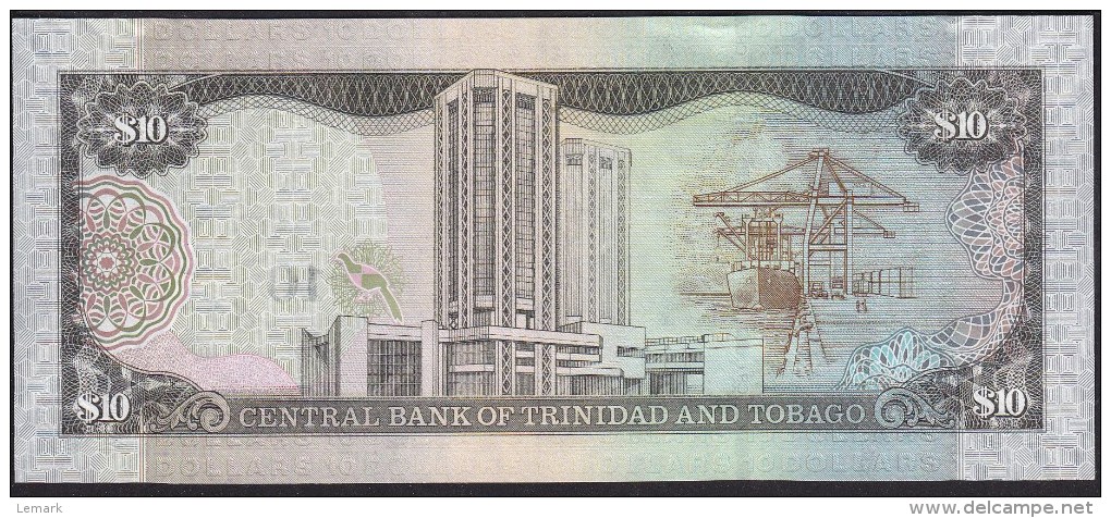 Trinidad & Tobago 10 Dollar 2006 P48 UNC - Trinidad & Tobago
