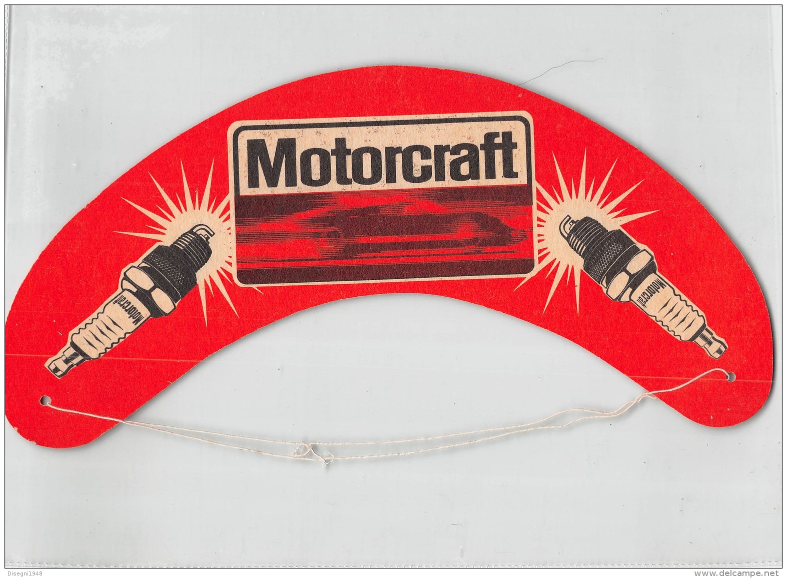 05698 "MOTORCRAFT (FORD)" VISIERA PUBBLICITARIA ORIGINALE - Baseball-Caps