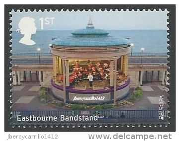 GROOT-BRITTANNIË/ GREAT BRITAIN / UNITED KINGDOM -EUROPA 2014-   "1st EASTBOURNE BANDSTAND"- STAMP With Logo EUROPA - 2014