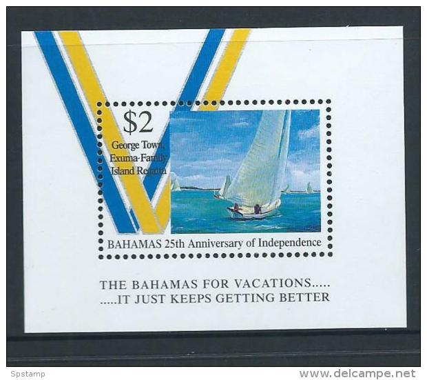 Bahamas 1998 Independence Anniversary Yacht Miniature Sheet MNH - Bahamas (1973-...)