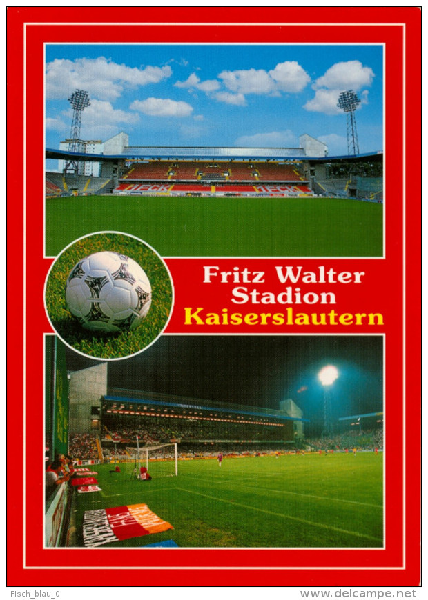 AK Postkarte Fritz Walter Stadion 1. FC Kaiserslautern Betzenberg FCK K'Lautern Deutschland Fußball Football Germany - Fussball