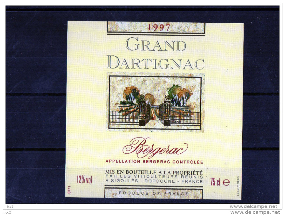 -  Bergerac - Grand Dartignac 1997 - Bergerac