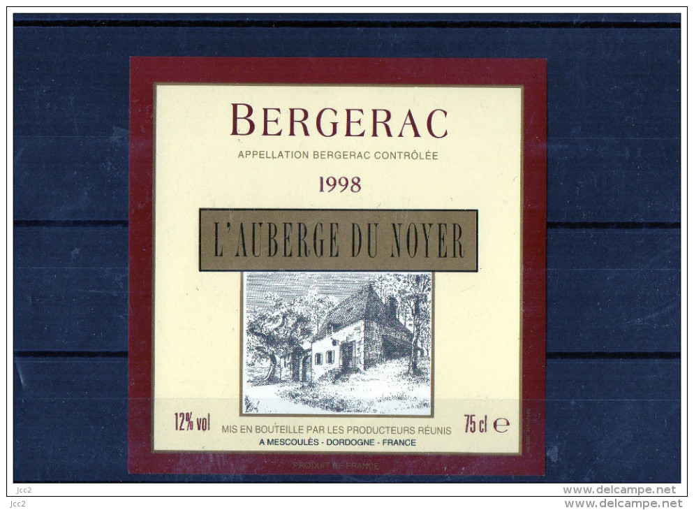-  Bergerac - L´Auberge Du Noyer 1998 - Bergerac