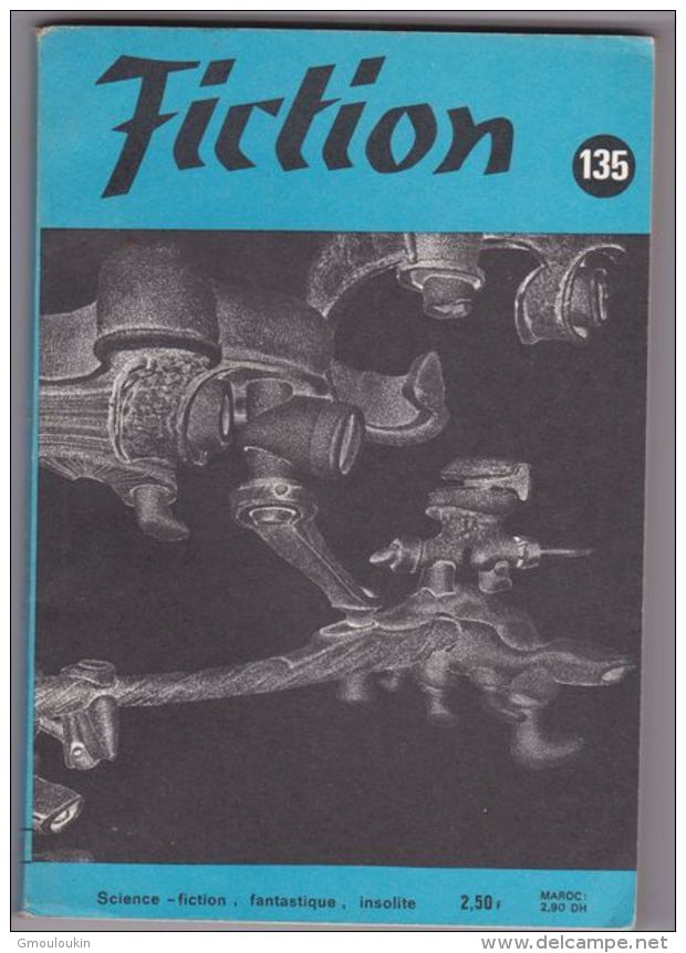 Fiction N° 135 - Couverture De Jean Claude Castelli - Altri & Non Classificati