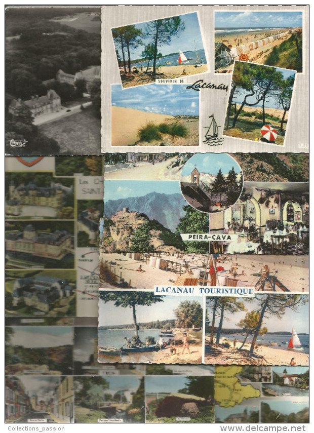 LOT DE 300 CPSM , état Standard , Frais Fr Incompréssible : 14.00€ - 100 - 499 Postcards