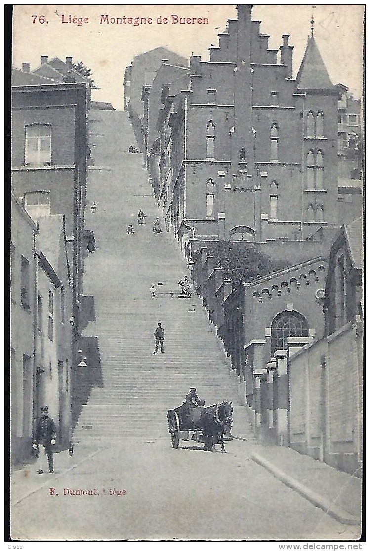 LIEGE : Montagne De Bueren - Liege