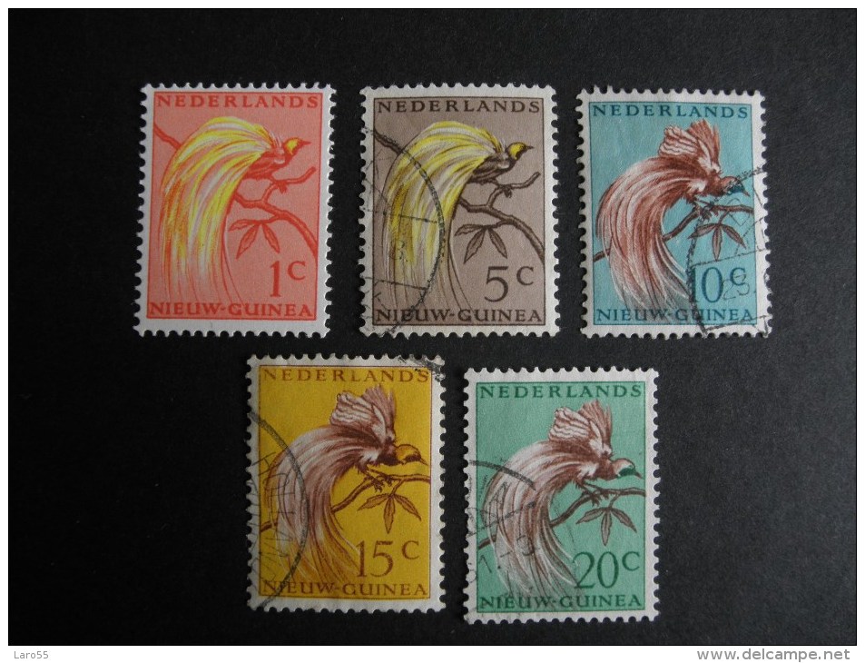 Nederlands Nieuw Guinea NVPH  25 , 26 , 27 , 28 , 29 - Netherlands New Guinea