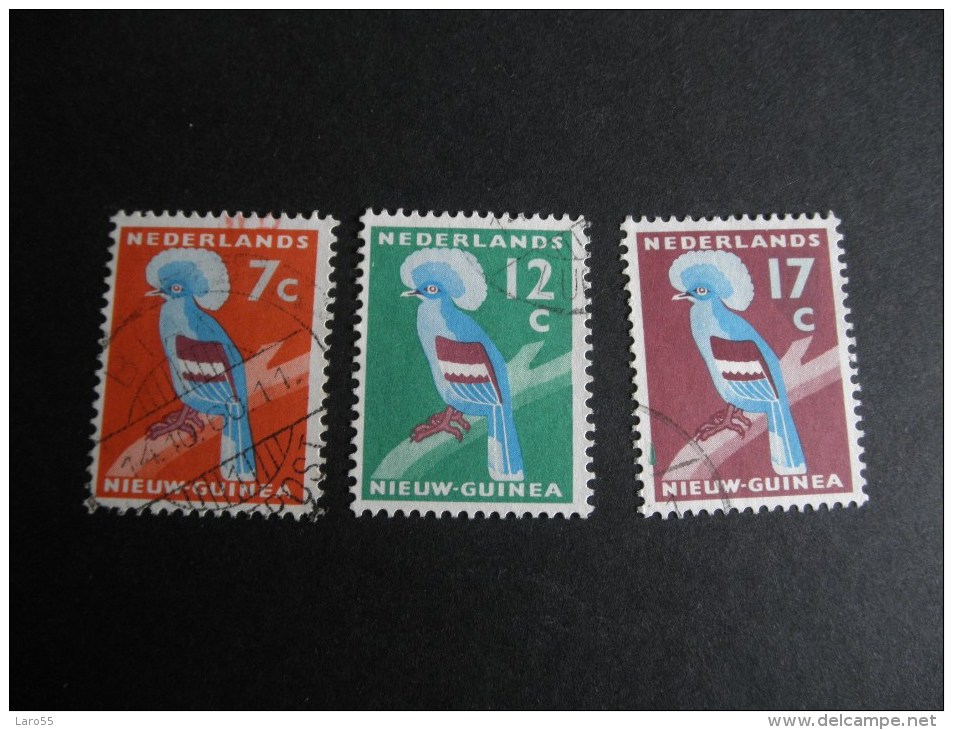 Nederlands Nieuw Guinea NVPH  54 , 55 , 56 - Nueva Guinea Holandesa