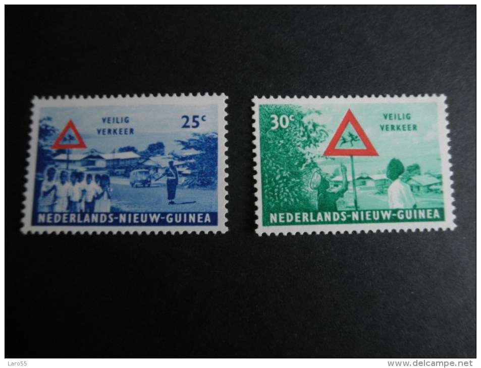 Nederlands Nieuw Guinea NVPH  73 , 74 ** - Netherlands New Guinea