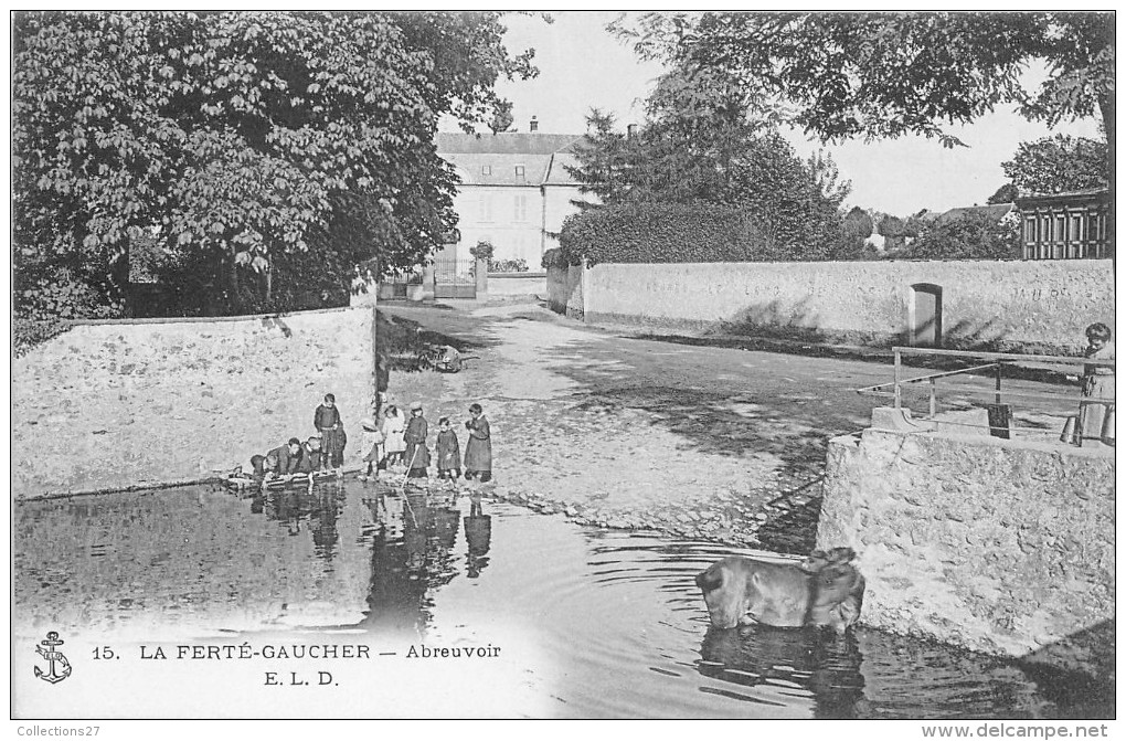 77- LA FERTE- GAUCHER- ABREUVOIR - La Ferte Gaucher