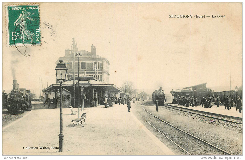 27 - Eure - Serquigny - Gare - Serquigny