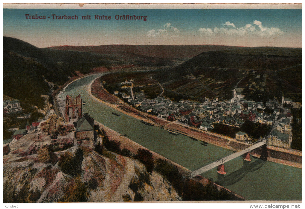 Traben-Trarbach Mit Ruine Gräfinburg - Traben-Trarbach