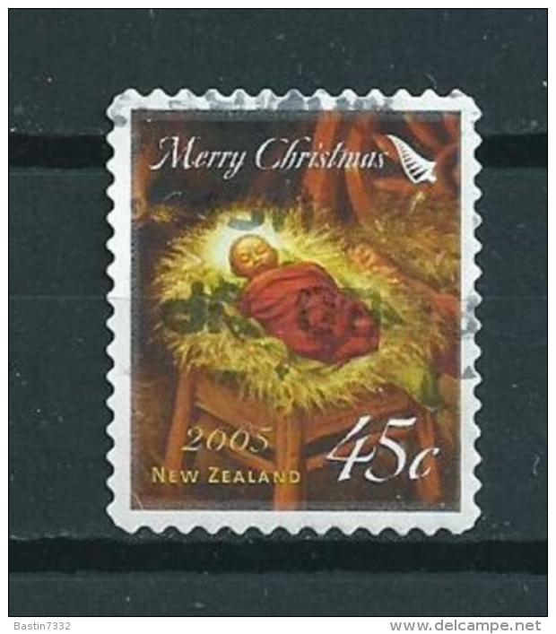 2005 New Zealand 45 Cent Self-adhesive/zelfklevend Christmas,noël,weihnachten,kerst Used/gebruikt/oblitere - Gebruikt