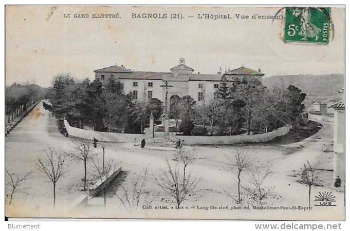 CPA Bagnols Sur Cèze Circulé - Bagnols-sur-Cèze