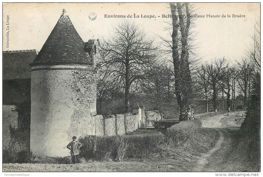 27 - Eure - Belhonrer - Vieux Manoir De La Bruère - Environs De La Loupe - Le Manoir