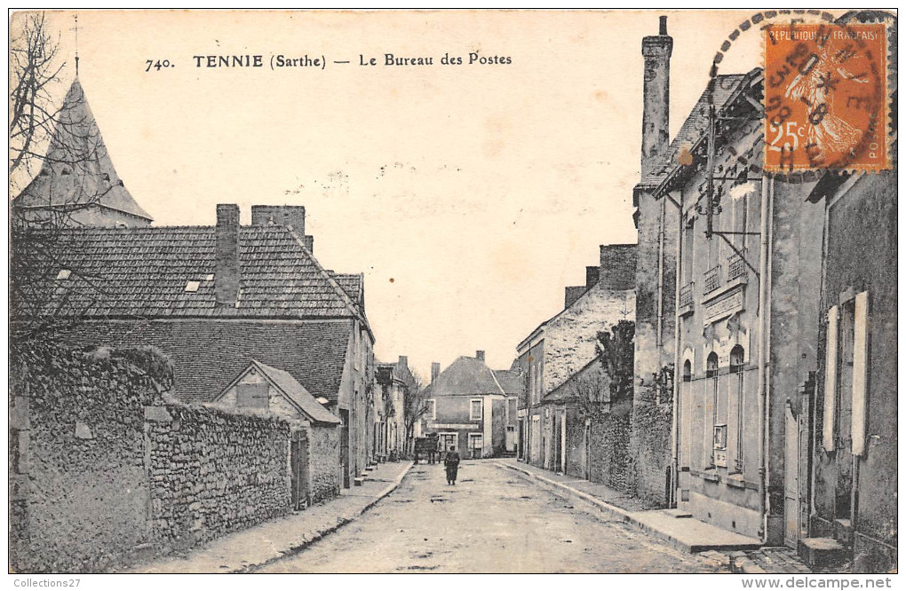 72- TENNIE-  BUREAU DES POSTES - Le Mans