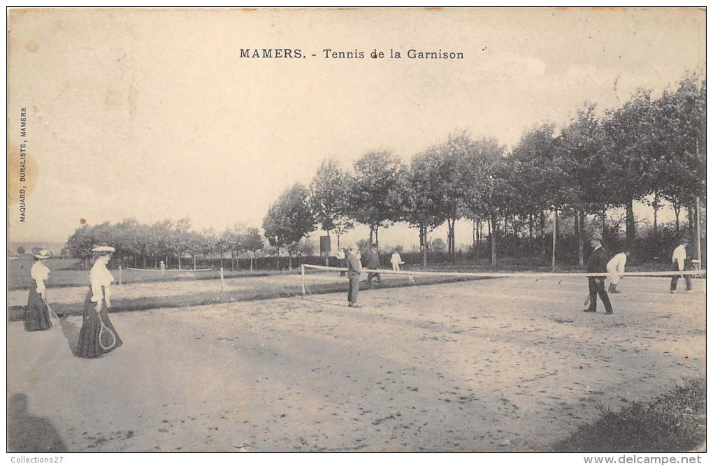 72- MAMERS- TENNIS DE LA GARNISON - Mamers