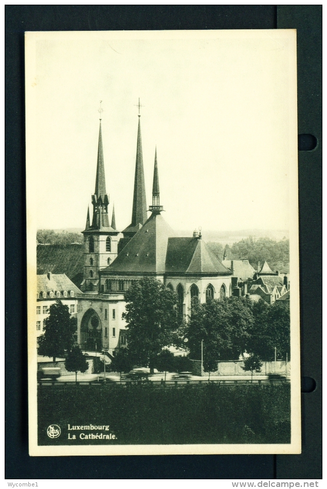 LUXEMBOURG  -  The Cathedral  Unused Vintage Postcard - Luxembourg - Ville