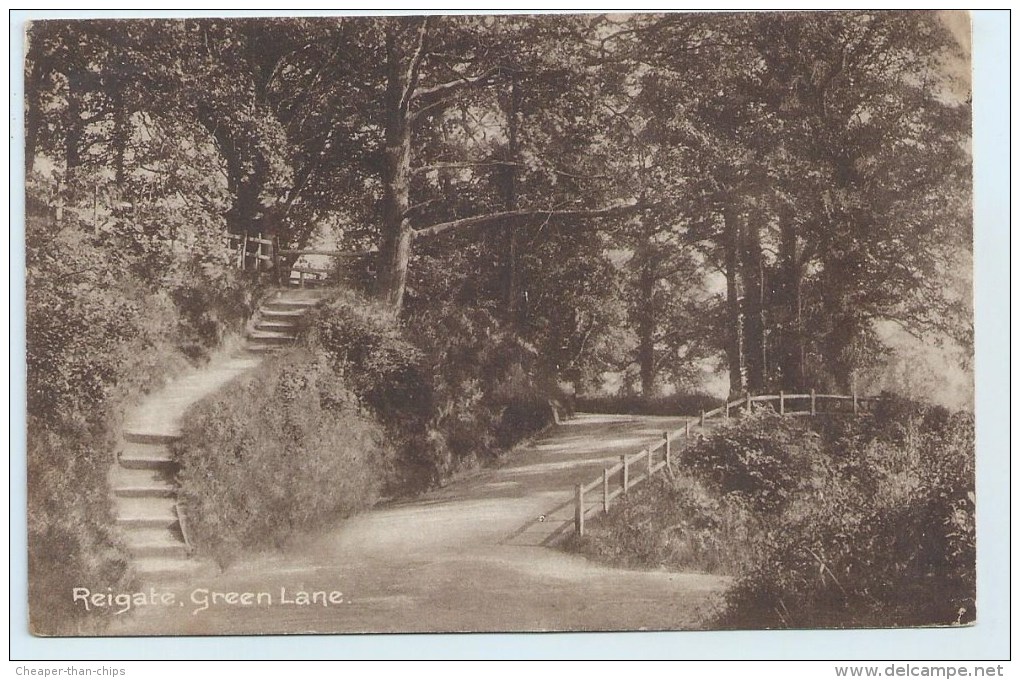 Reigate, Green Lane, - Surrey