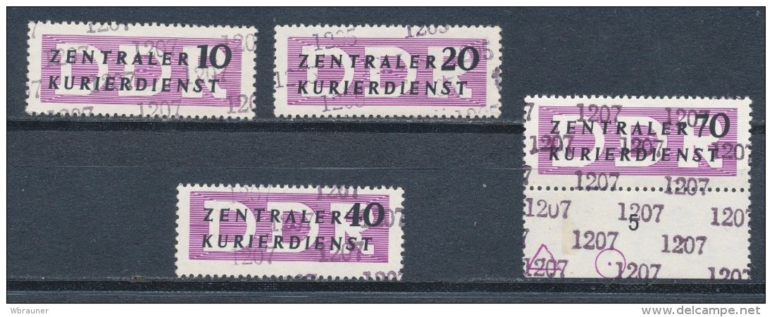 DDR Dienstmarken B 10/13 ** Mi. 6,50 - Other & Unclassified