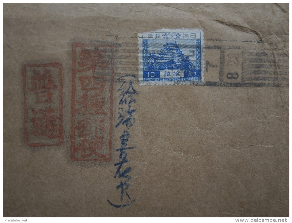 JAPON - Env Grand Format Pour Paris Par La Sibrie - 1929 - A Voir - P19450 - Brieven En Documenten