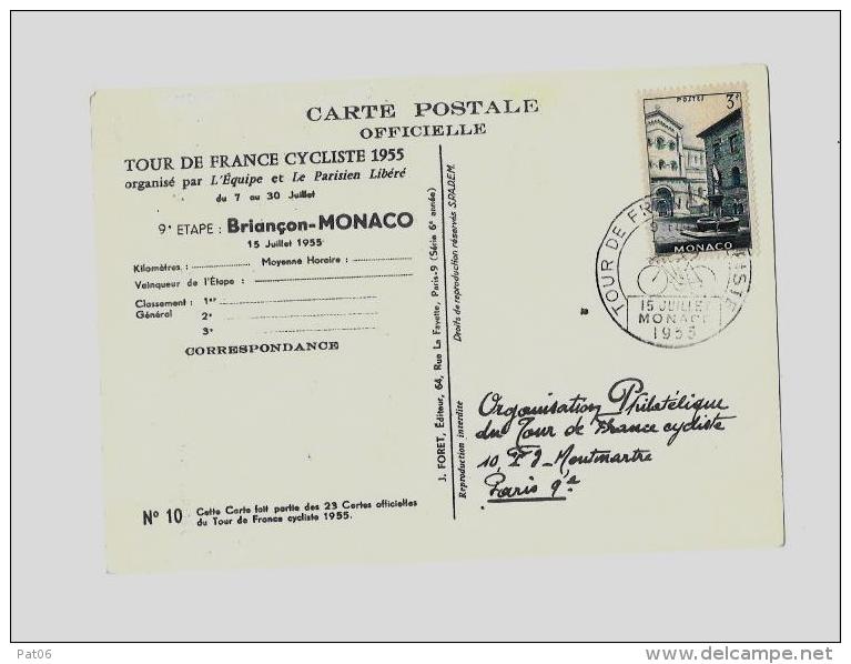 THEMA &laquo; CYCLISME &raquo;Principauté De Monaco &laquo; MONACO &raquo;* Monaco Assimilé Aux Tarifs Postaux Français - Collections & Lots