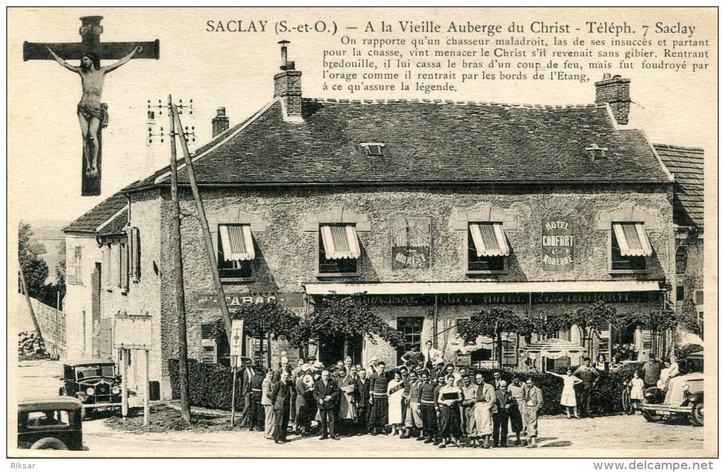 SACLAY(ESSONNE) AUBERGE DU CHRIST - Saclay