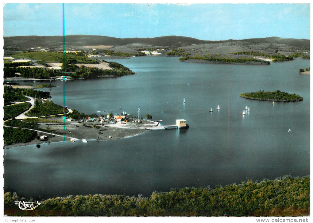 23 - Creuse - Royère - Barrage De Vassivière - Base Du Touring Club - Ile Aux Serpents - CPSM - Royere