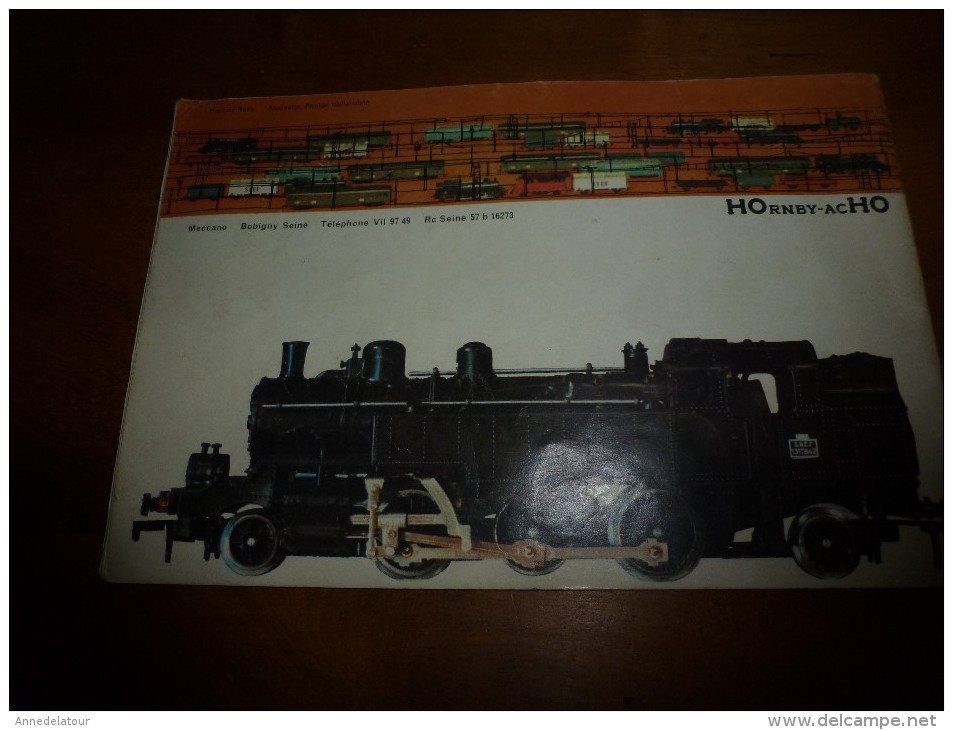 1960-1961 Catalogue MECCANO . TRAINS HORNBY . HOrnby-acHO . DINK TOYS 32 ages dont coverture + 2 annexes dim. 21cm/14cm