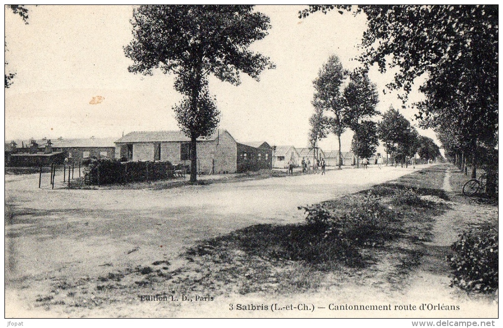 41 LOIR ET CHER - SALBRIS Cantonnement, Route D'Orléans - Salbris