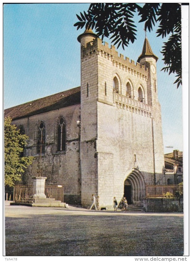 47---MONFLANQUIN---église Saint-andré--XIIe Et XIIIe Siècle---voir 2 Scans - Monflanquin