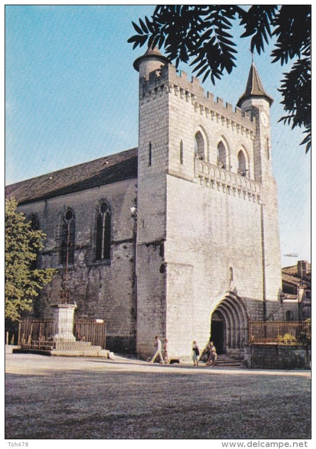 47---MONFLANQUIN---église Saint-andré--XIIe Et XIIIe Siècle---voir 2 Scans - Monflanquin