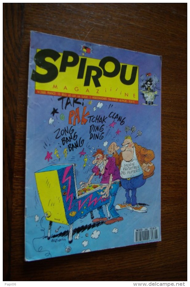 SPIROU Magazine. Juke Box - Spirou Et Fantasio