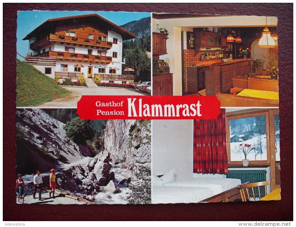 AUSTRIA / WILDSCHÖNAU / GASTHOF - PENSION KLAMMRAST / 1985 - Wildschönau