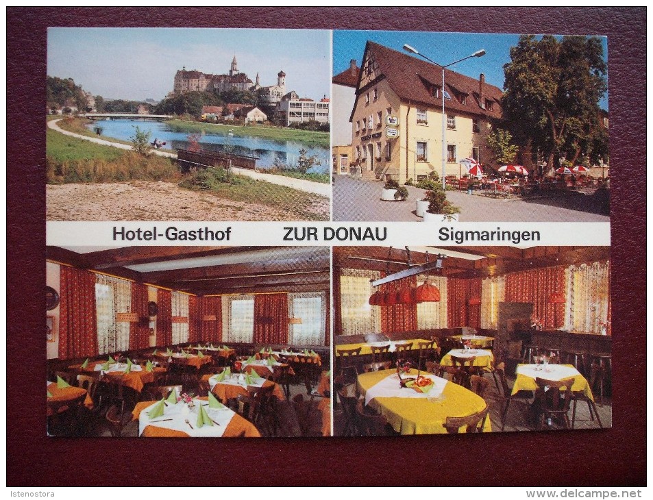 GERMANY / SIGMARINGEN / HOTEL GASTHOF ZUR DONAU / 1980 - Sigmaringen